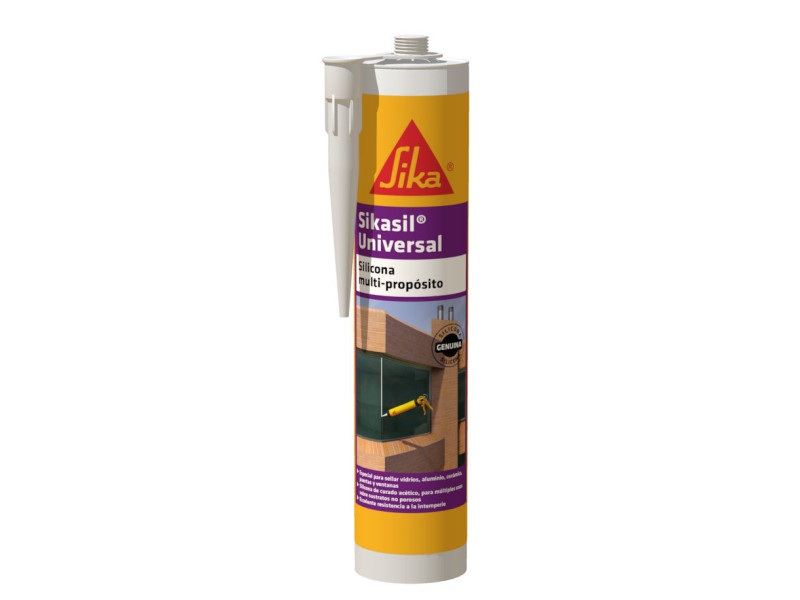 SIKASIL UNIVERSAL TRANSPARENTE SILICONA X 280 ML (ECO) sika.jpeg