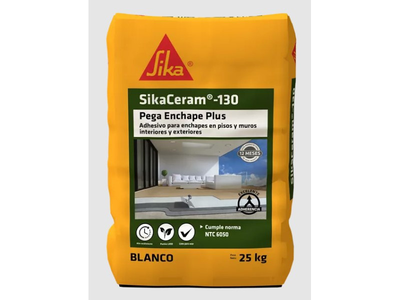 SIKACERAM 130 BLANCO X 25 KG (PEGA ENCHAPE PLUS).jpg